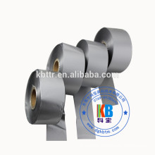 Silver color thermal ribbon ink roll wash resin 35mm*450 for TSC Zebra Sato Datamax printer 1' core